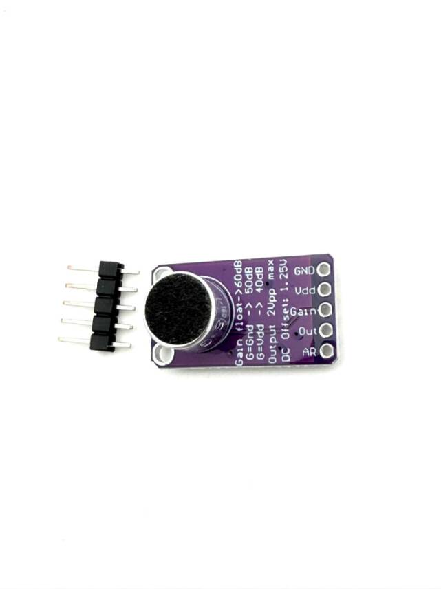 MAX9814 Otomatik Kazanç Kontrollü Mikrofon Amplifikatör Kartı - 2